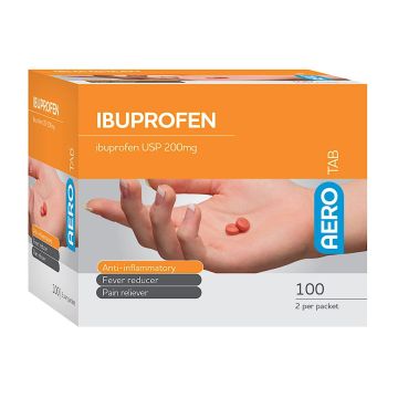 Aero Tab Generic Ibuprofen Tablets