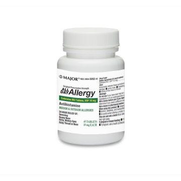 Cetirizine HCL 10mg Tablet, 45/Bottle