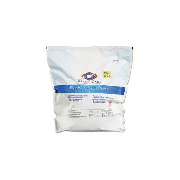 Clorox Bleach Germicidal Wipes, Unscented, 110/Bag