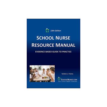 Front cover view of 10th Edition of School Nurse Resource Manual
