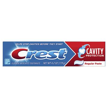 Crest Toothpaste Regular Flavor 4.2 oz.