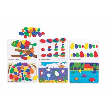 Rainbow Pebbles Activity Set