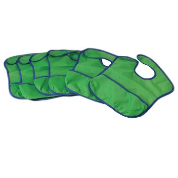 Crumb Catcher Bibs Set of 6