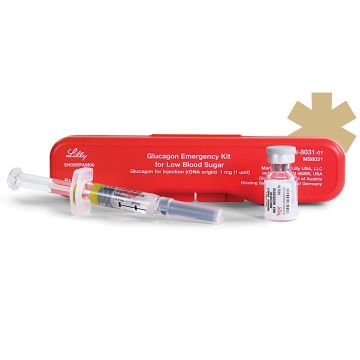Glucagon Emergency Kit, 1 mg/1 mL