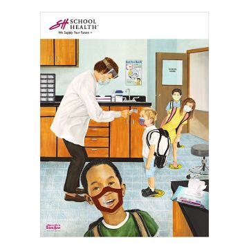 2021 School Health Catalog Cover Poster