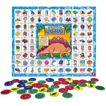 Descripto Dinos Vocabulary Game Boards