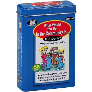 What Would You Do in the Community If ... Fun Deck
