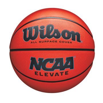 Front view of Wilson® NCAA Elevate Basketball: Official Size