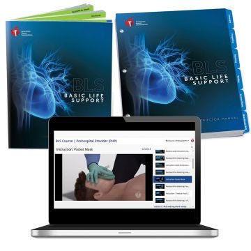 AHA 2020 Basic Life Support (BLS) Instructor Package with Digital Video 