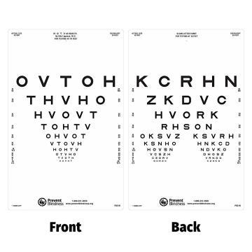 PB21N HOTV & Sloan Letters Chart Set