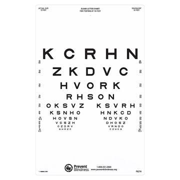 PB27N Sloan Letters Vision Chart