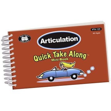 Articulation Quick Take Along Mini-Book