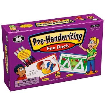 Pre-Handwriting Fun Deck