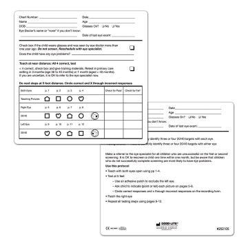 EyE Check 20/40 Recording Form