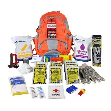 Shelter in Place Emergency Preparedness Backpack