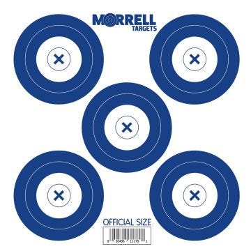 5 Spot Paper Archery Target 100/PK