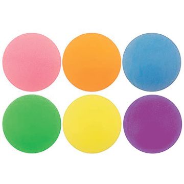 Multicolor table tennis balls