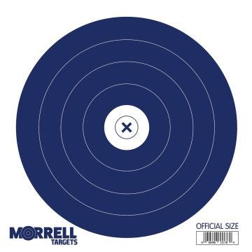 Single Spot Paper Archery Target 100/PK
