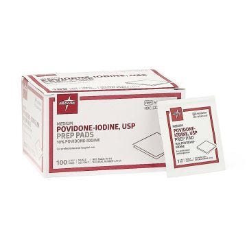 Povidone-iodine PVP Prep Pads