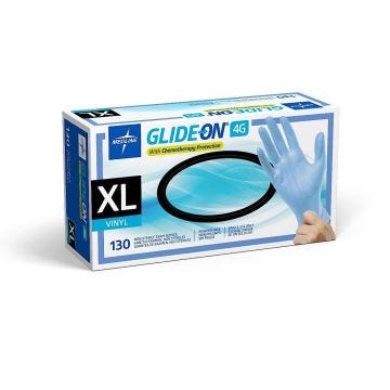 Glide-On 4G Vinyl Gloves