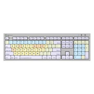 Dyslexia Keyboard w Lamp - Mac
