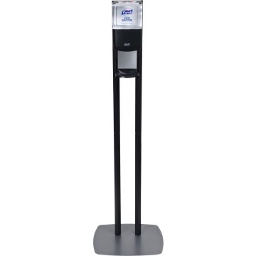the es6 hand sanitizer dispenser floor stand in black