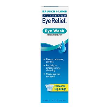 Bausch & Lomb Advanced Eye Relief Eye Wash, 4 oz.