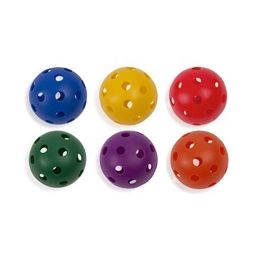 Colored Plastic Whiffle Balls
