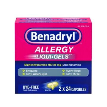 Benadryl Liqui-Gels 48ct
