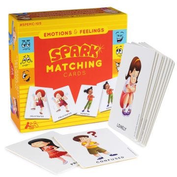 Spark Matching Cards - Emotions and Feelings

