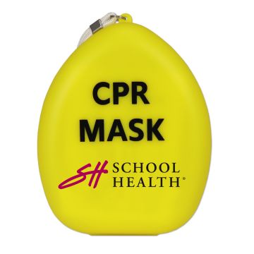 School Health Adult/Child/Infant Pocket CPR Mask in Hard Case