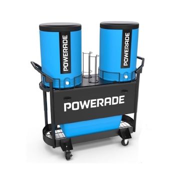 Powerade Metal Double Cooler Cart