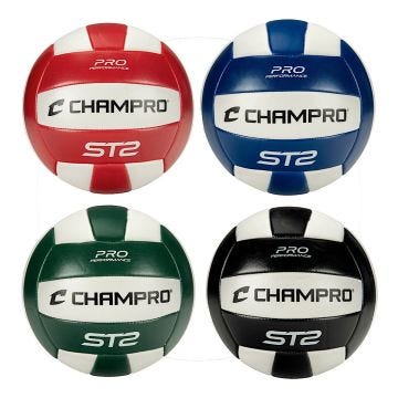 Champro Pro Performance Indoor/Outdoor ST2 Volleyball 4-Pack