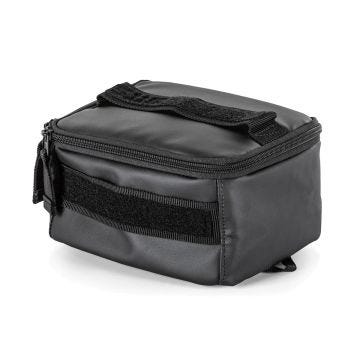 Front view of closed 5.11 Black Responder Med Pouch