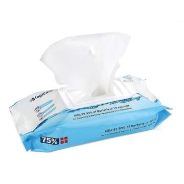 MagiCare 75% Alcohol Wipes, 80 count