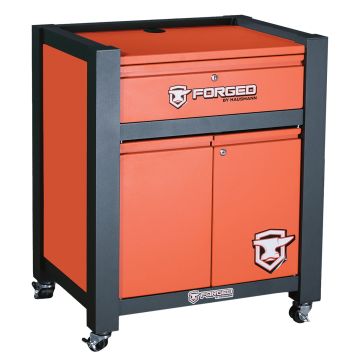 Side angle of Forged Modality Cart