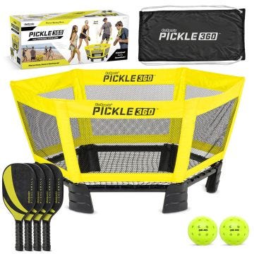 Front view of GoSports Pickle 360 Game Set
