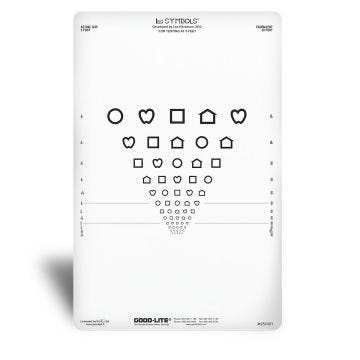 LEA SYMBOLS® Proportionally Spaced Charts