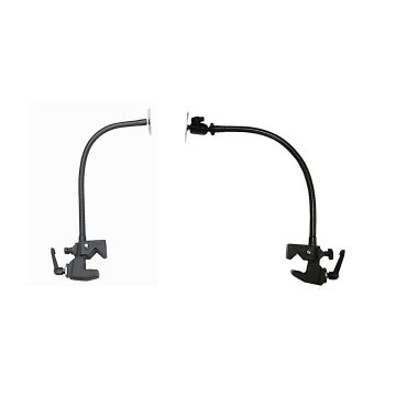 Black gooseneck and mounts