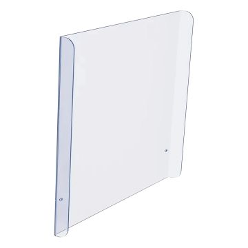 a careshield single plexiglass clear barrier for crib