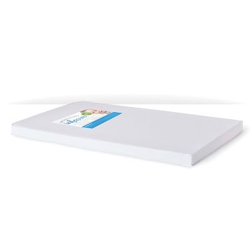 2 inch infapure compact crib mattress in white