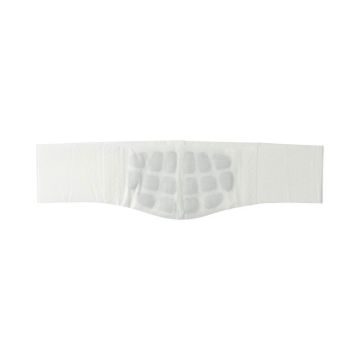 Long white patch with heat pack in the center.