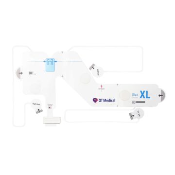 Single view of the white QHeart sensor