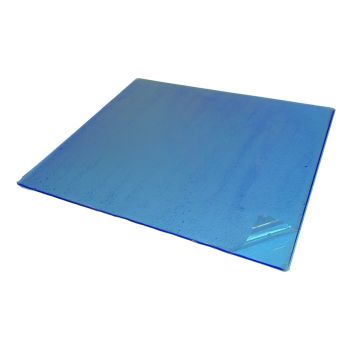 A blue Shock Shield Surge; a protective material with a 1/4 inch thickness; 16 inches width; and 18 inches length.