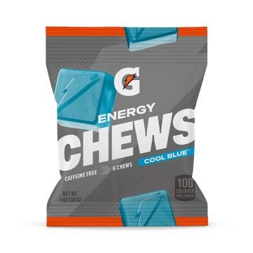 SKU1047803 Gatorade Energy chew packet in Cool blue flavor