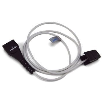 Top View of NONIN 8000Q2 Reusable Ear Clip Pulse Oximetry Sensor