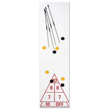 Beginners Shuffleboard Set with Court
