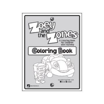 Zoey and the Zones Coloring Book (Spanish)