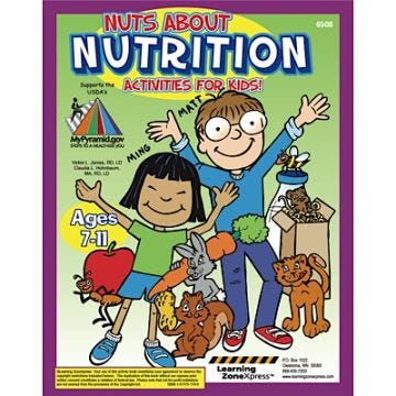 Nuts about Nutrition Activity Books, Set of 12