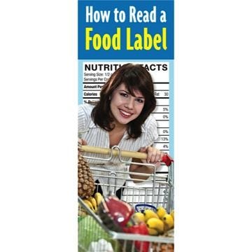 How to Read a Food Label Educational Pamphlets
